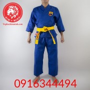 Võ Phục Vovinam Hiệu Kim Minh Vải Sọc