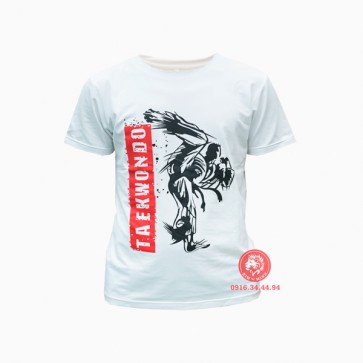 Áo Thun Taekwondo 100% Cotton